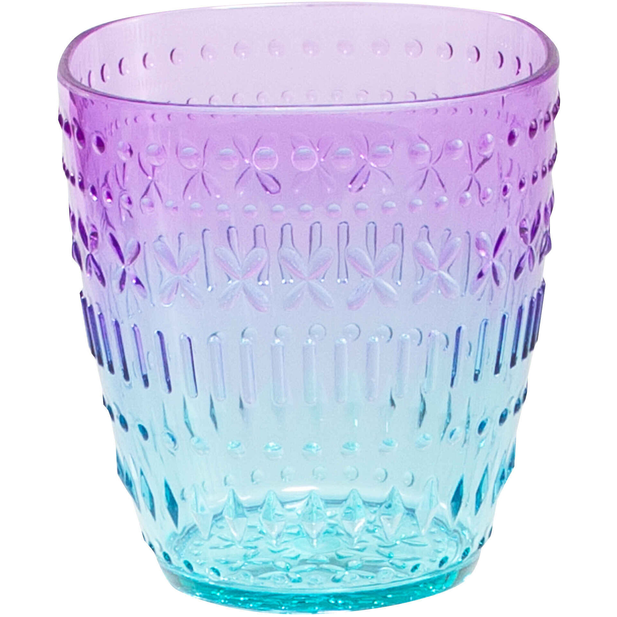 Copo Baixo Acr&iacute;lico 400ml Boreal