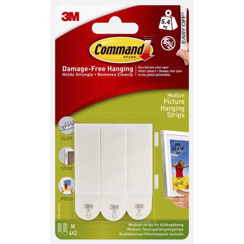 Tiras Grandes para Quadros 3M