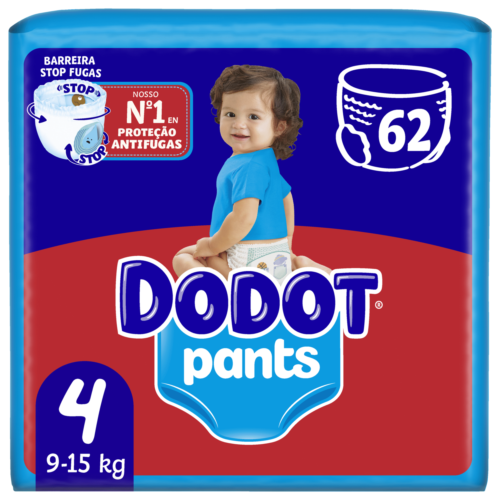 Fraldas Cueca Pants 9-15kg T4