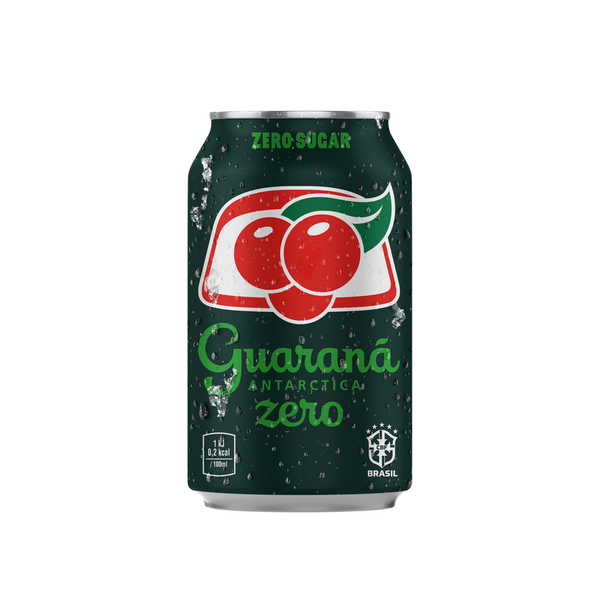 Refrigerante em Lata com Gás Guaraná Zero Antarctica