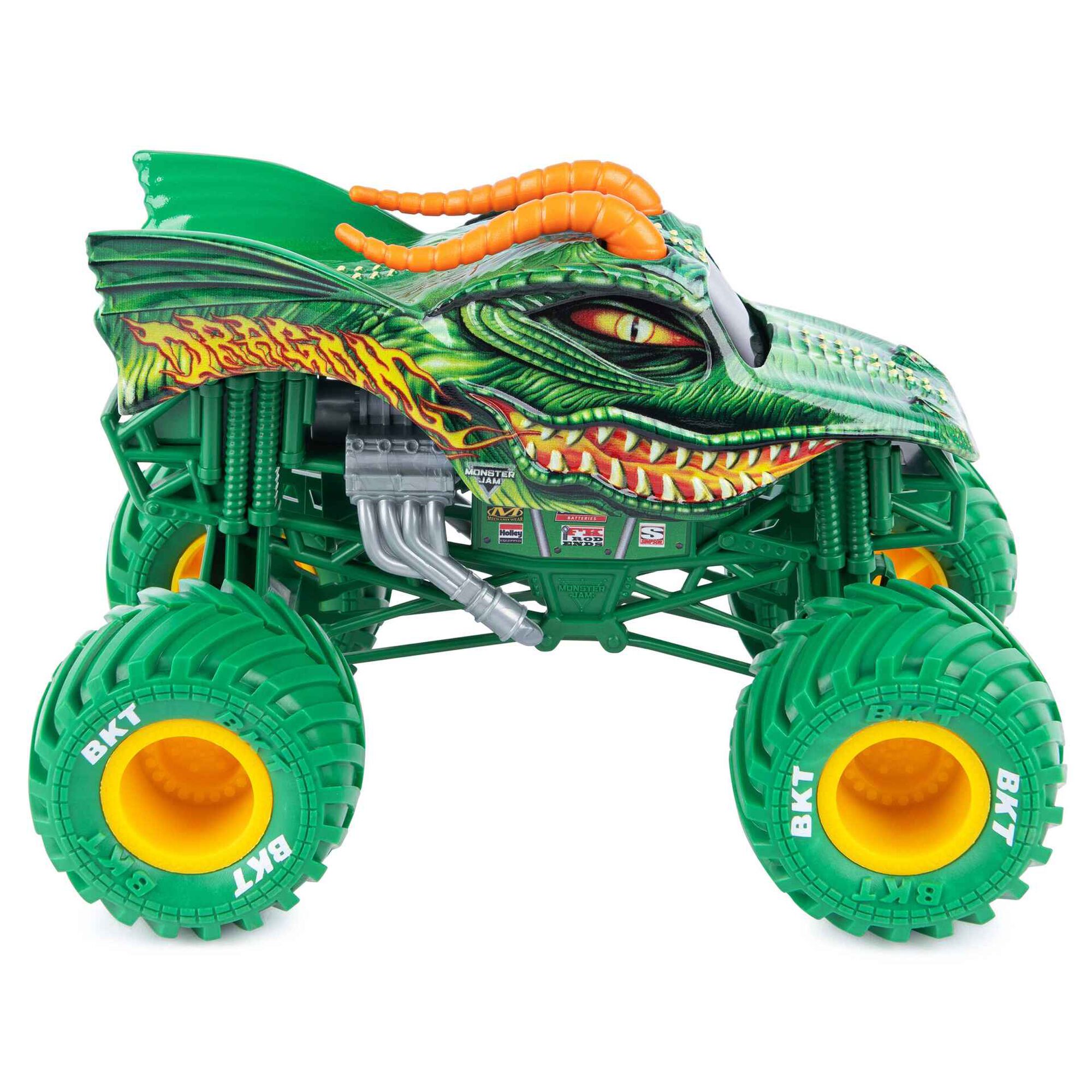 Hot Wheels Monster Trucks Veículo de Brinquedo 1:24 Pé Grande