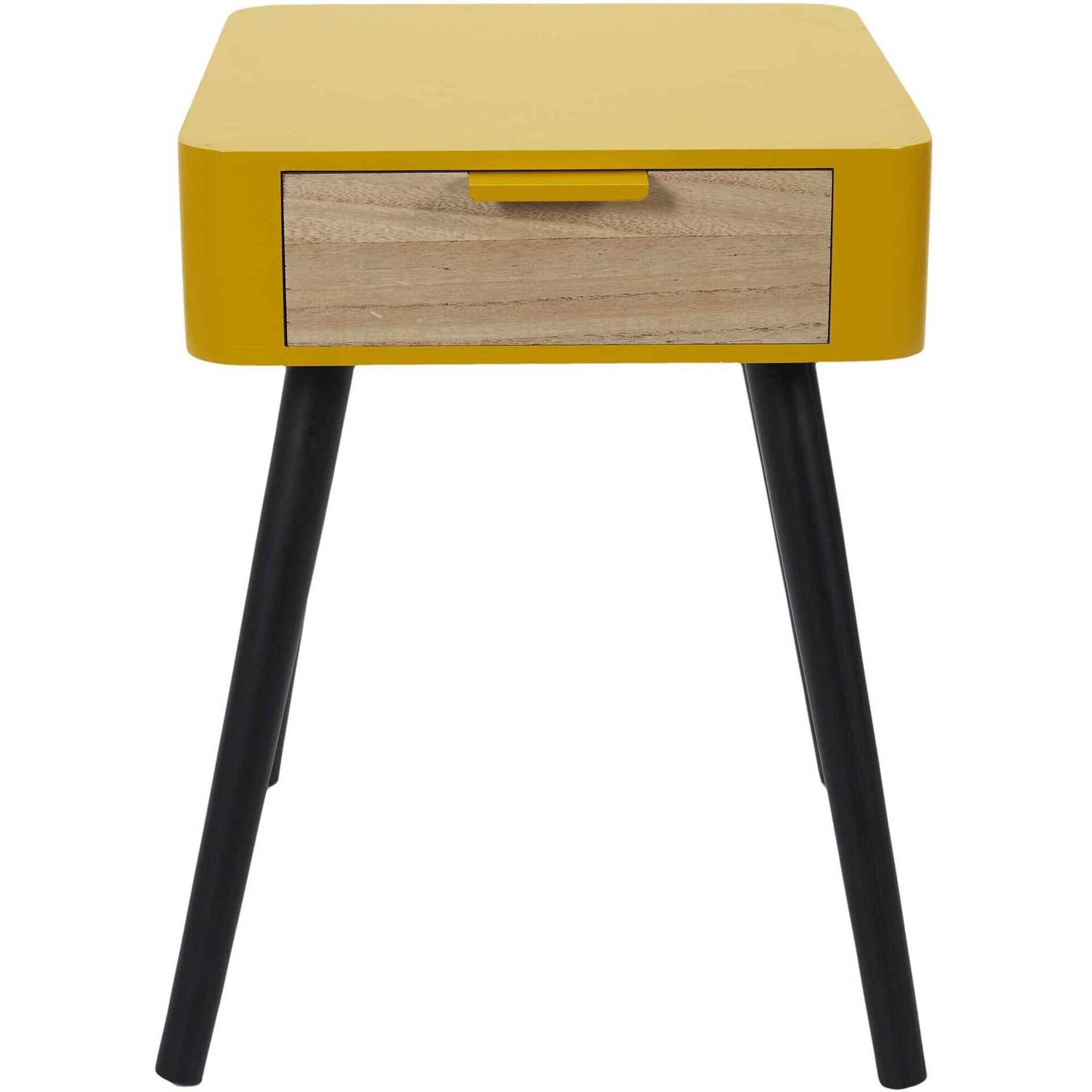 Mesa de Cabeceira Mostarda