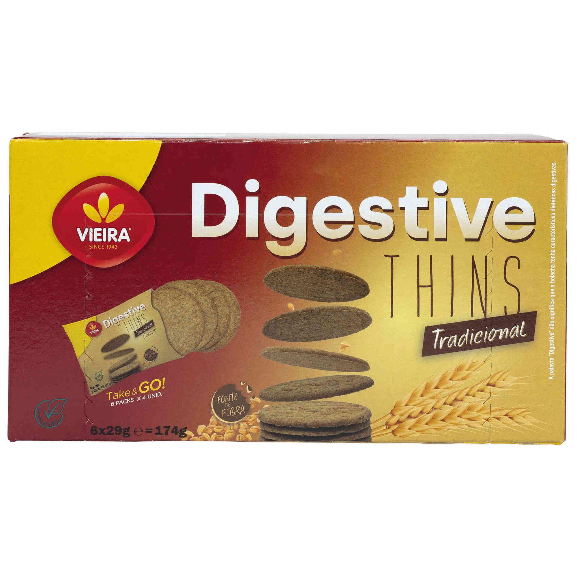 Bolachas Digestivas Thins Tradicionais Bolachas Digestivas Thins Tradicionais
