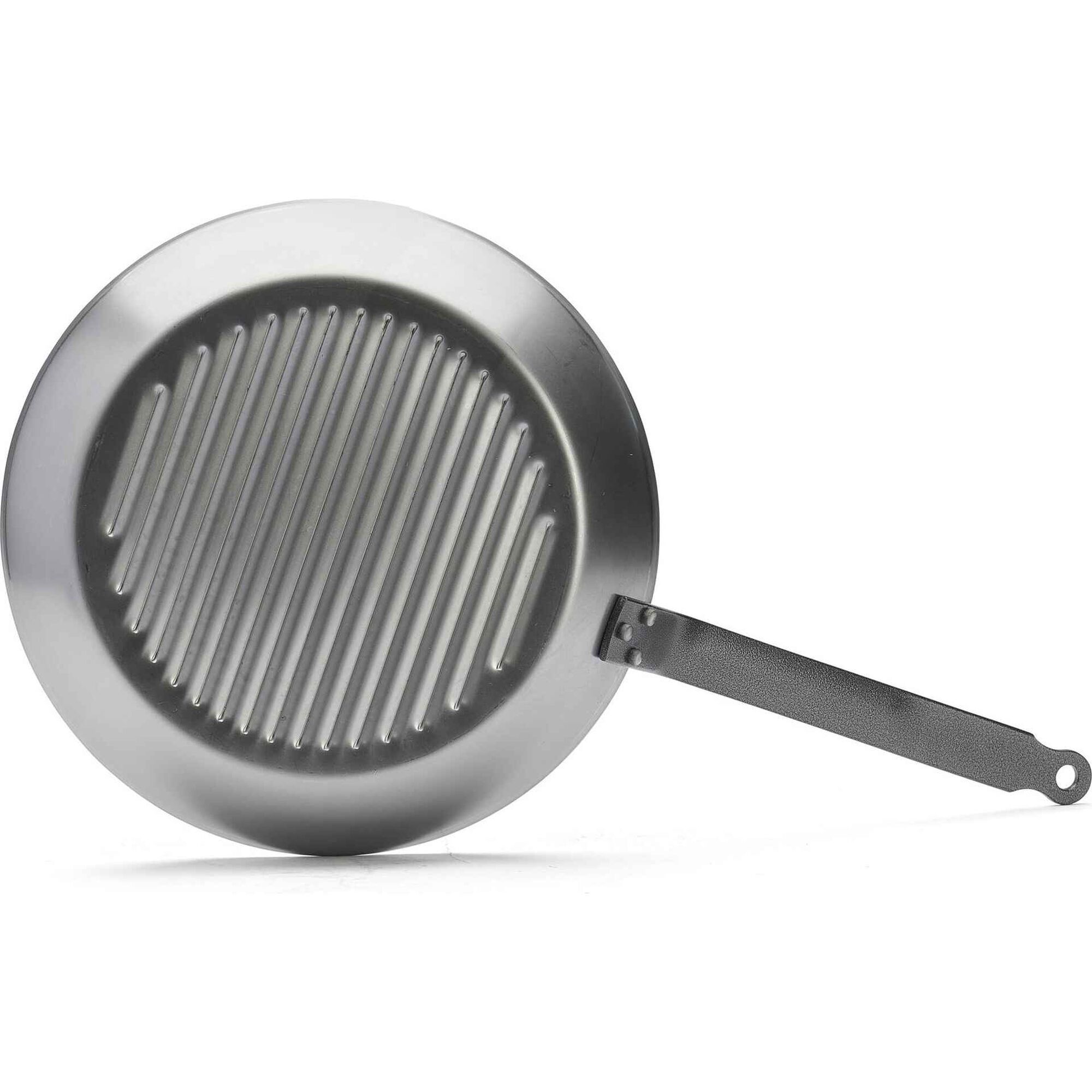Frigideira Grill A&ccedil;o Carbono 30 cm Carbone Plus deBuyer