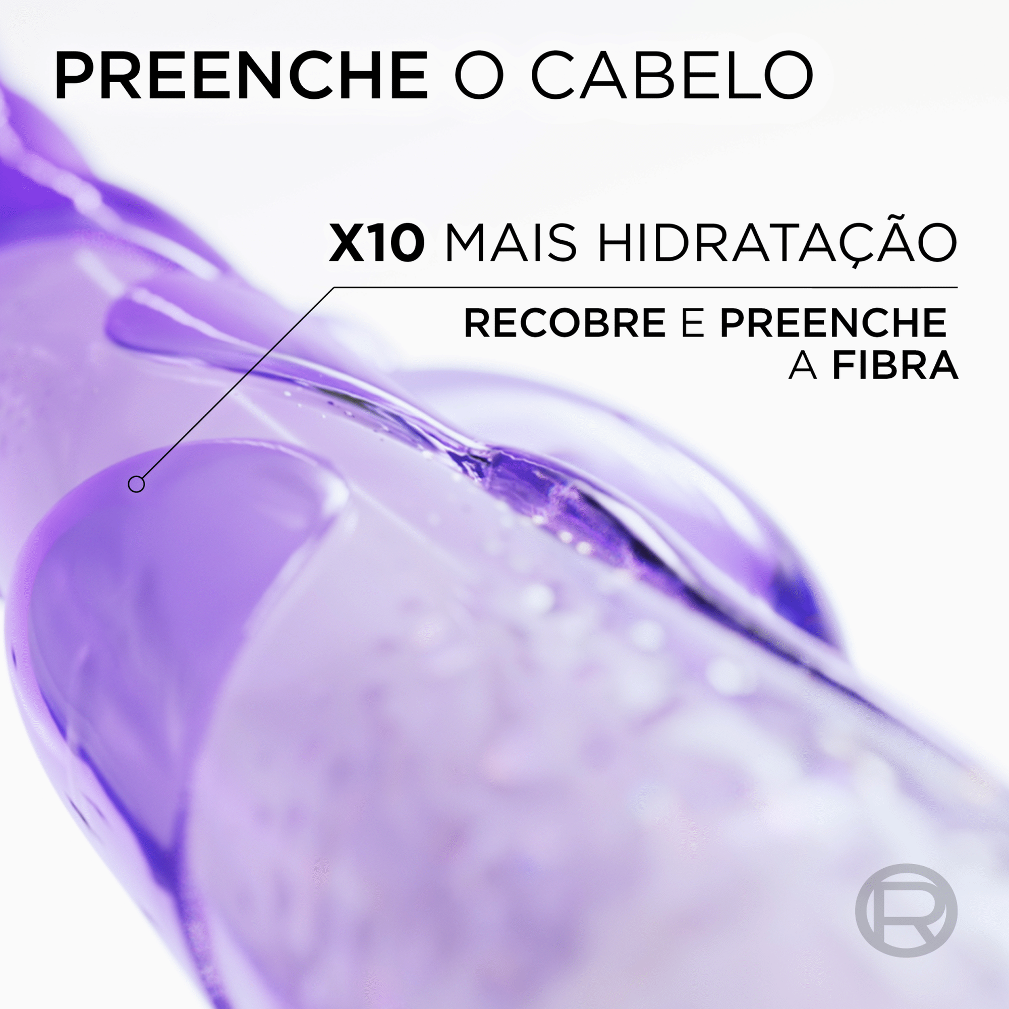 S&eacute;rum Cabelo Hidra Hialur&oacute;nico L'Or&eacute;al Paris Elvive