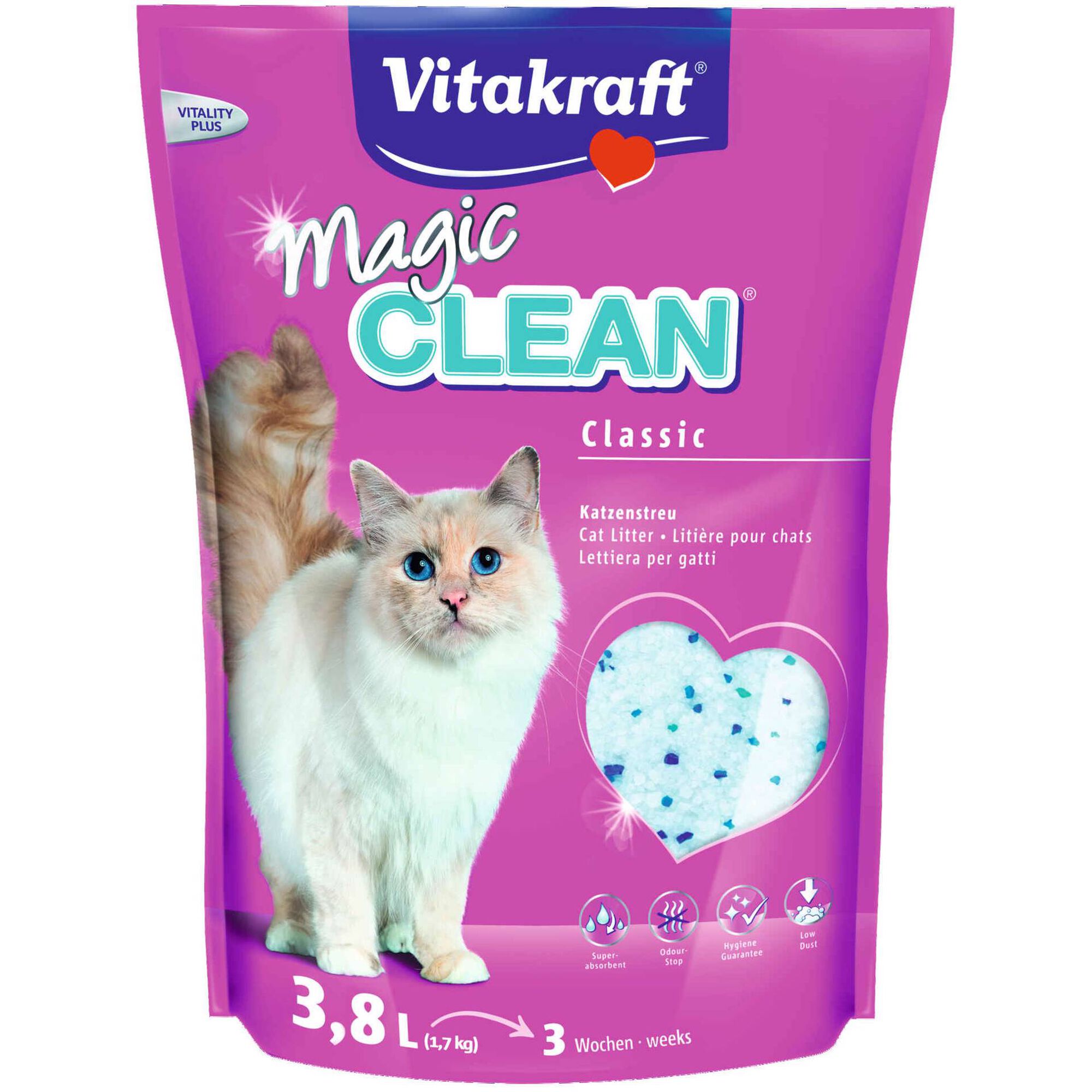 Areia para Gato Magic Clean Classic