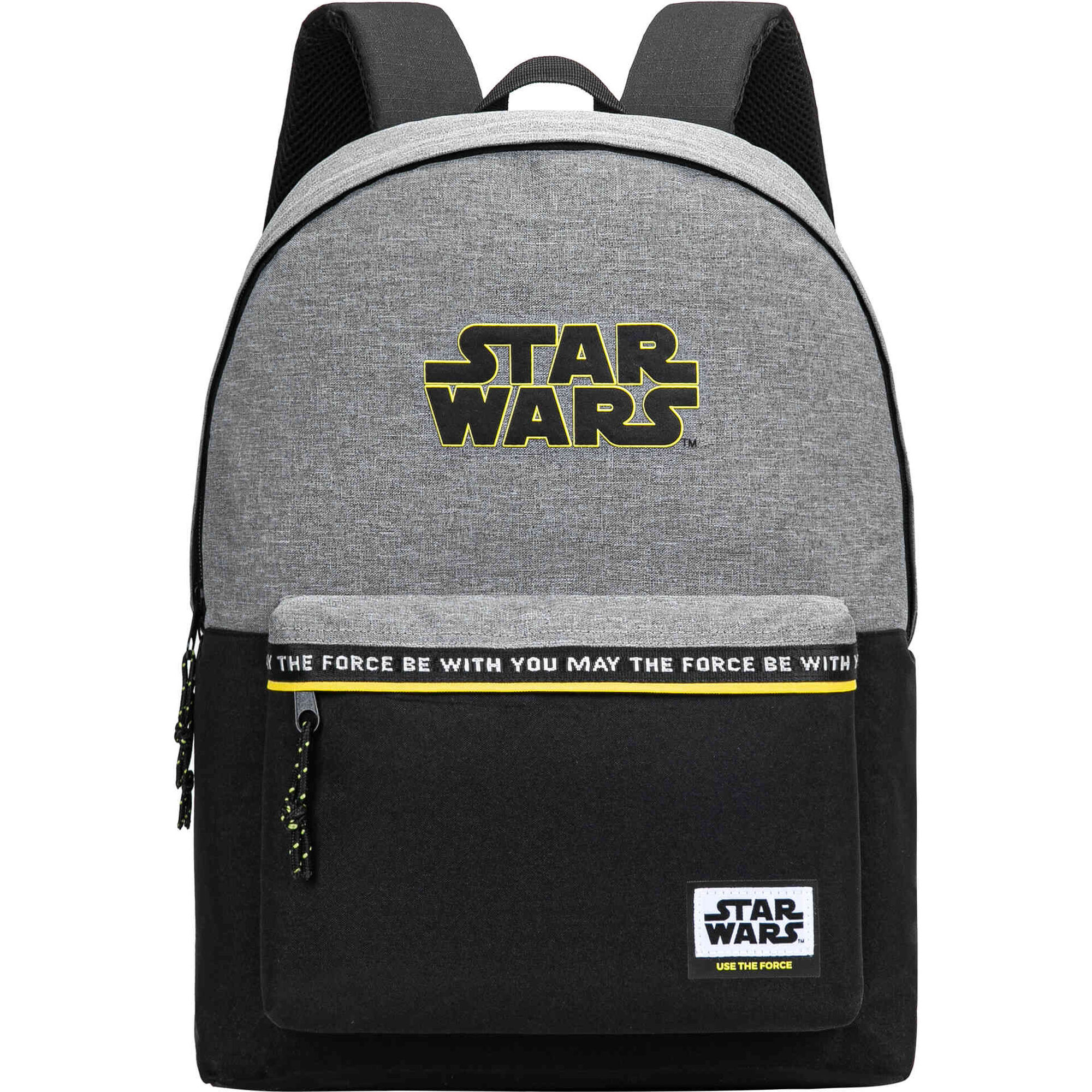 Mochila Use the Force Preta e Roxa