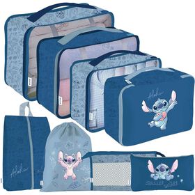 Organizador de Viagem de 8 Bolsas Lilo & Stitch Organizador de Viagem de 8 Bolsas Lilo & Stitch