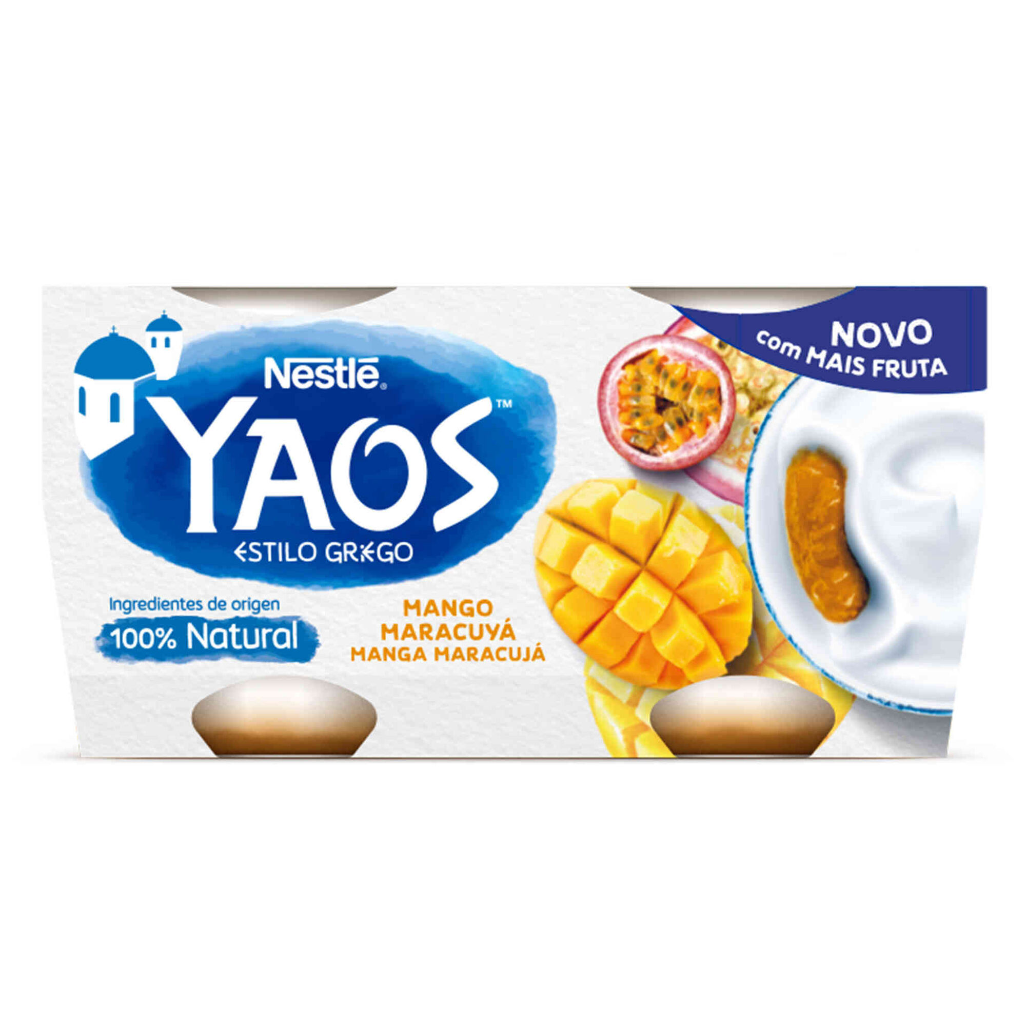 Iogurte Grego Yaos Manga e Maracujá Iogurte Grego Yaos Manga e Maracujá