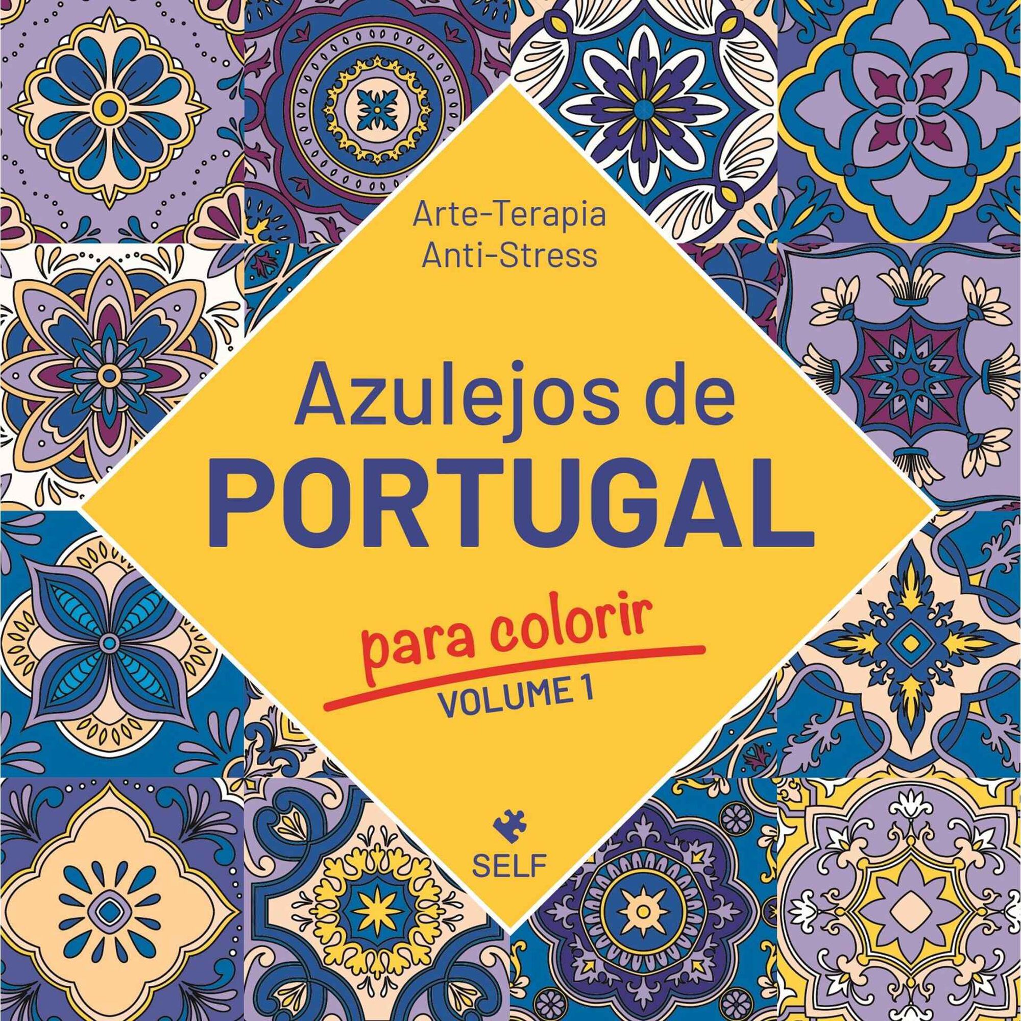 Azulejos de Portugal para Colorir (Volume 1)