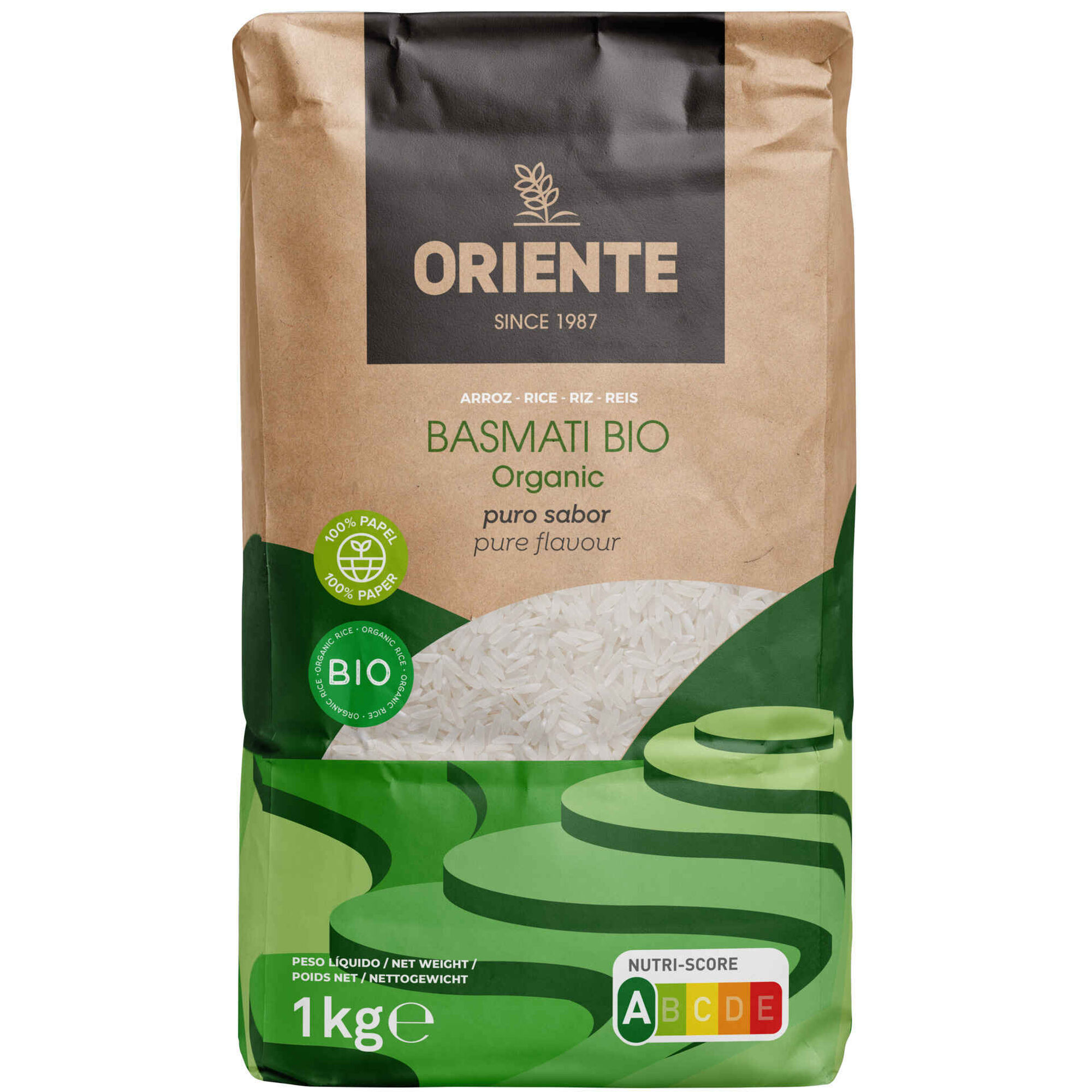 Arroz Basmati Oriente emb. 1 kg Continente Online