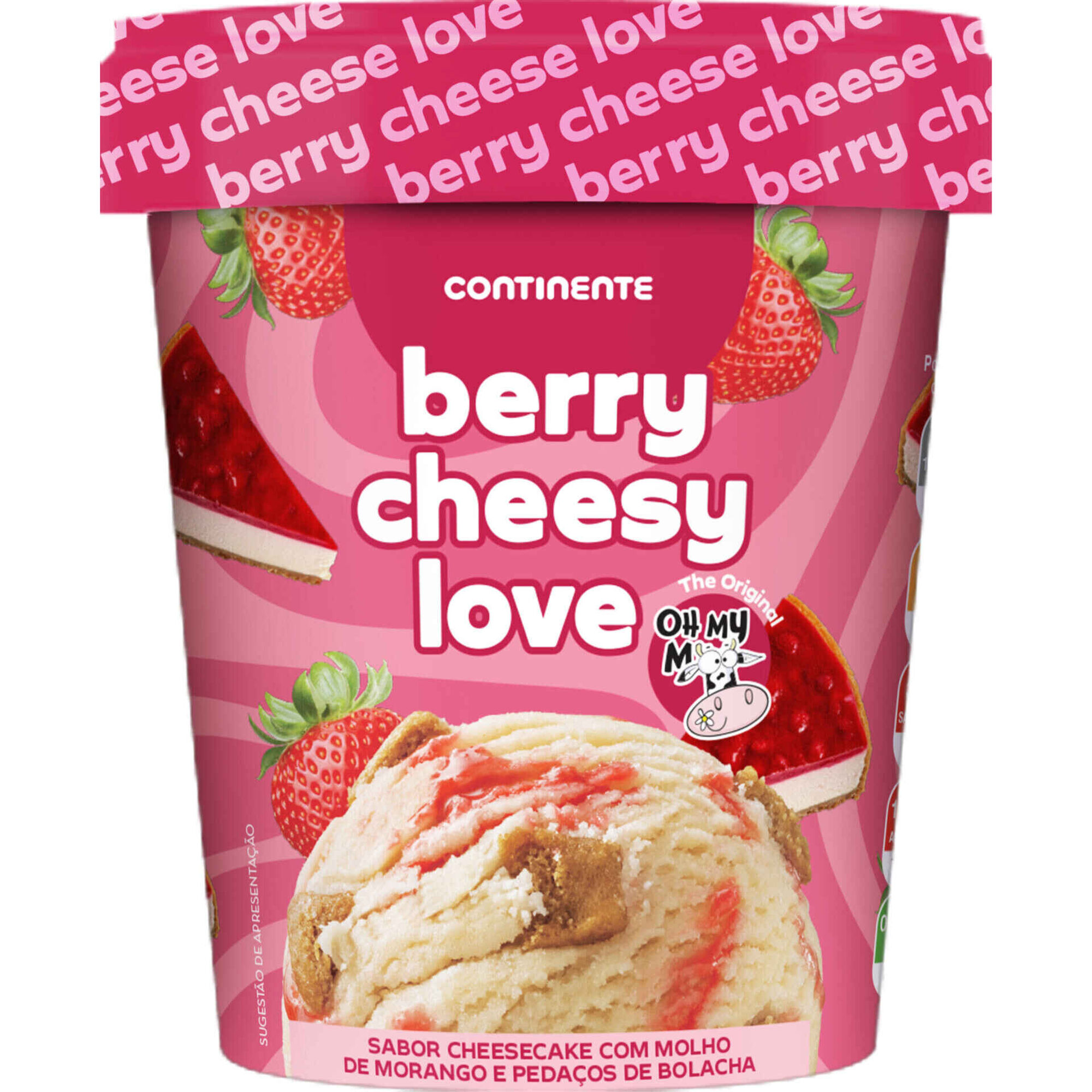 Gelado Berry Cheesy love Continente