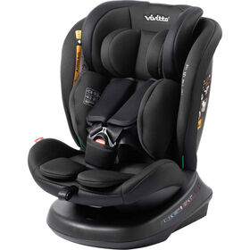 Cadeira Auto I-Size 40-150cm Rotativa Preta Sanna Ibelt