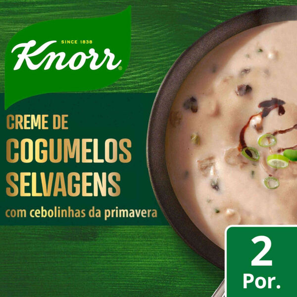 Creme de Cogumelos Selvagens Gourmet Knorr