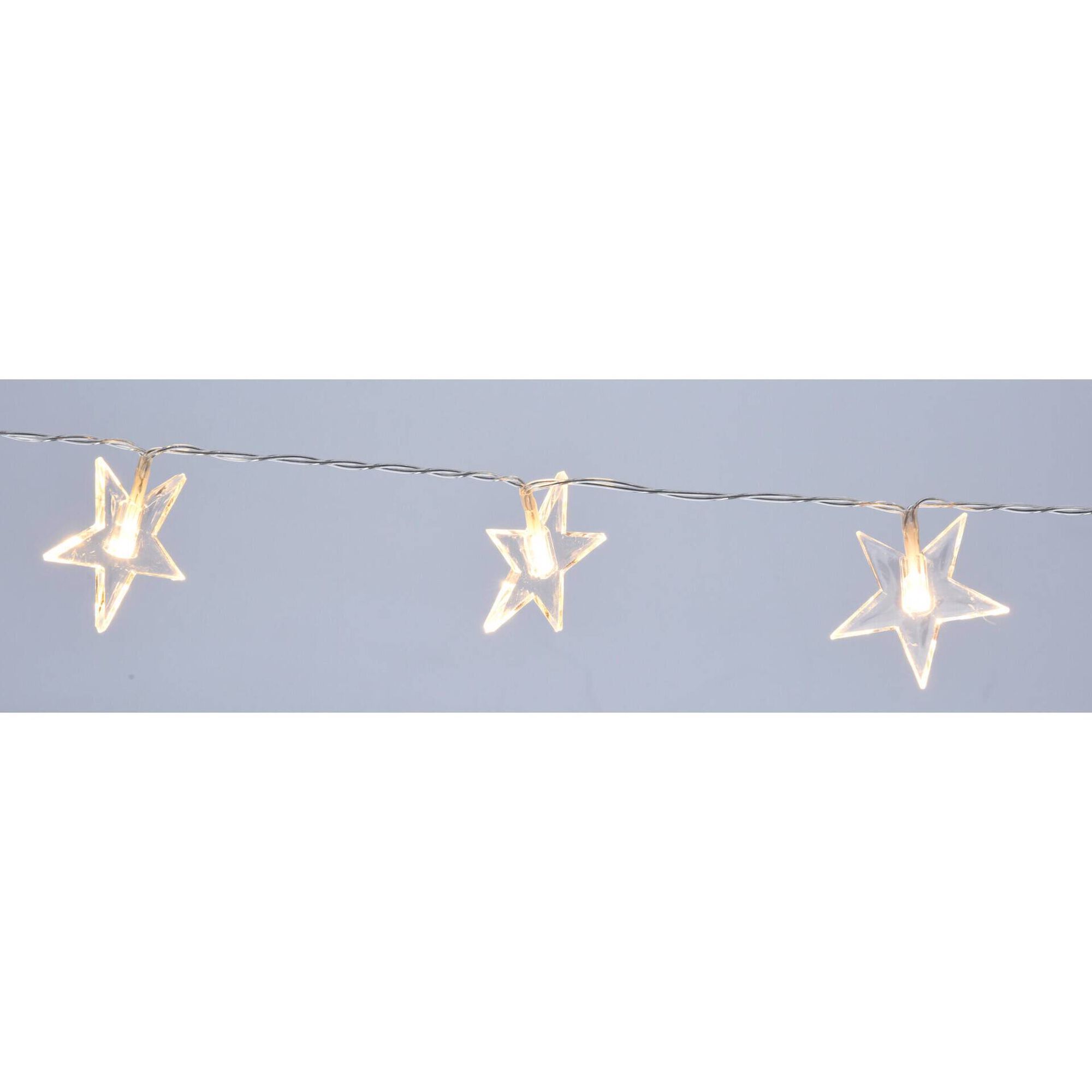 Conjunto 10 Luzes Led Estrelinhas