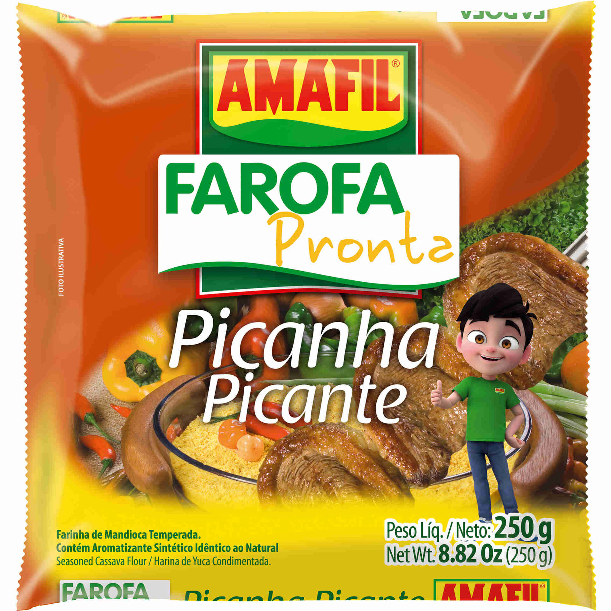 Farofa Pronta Picanha Picante