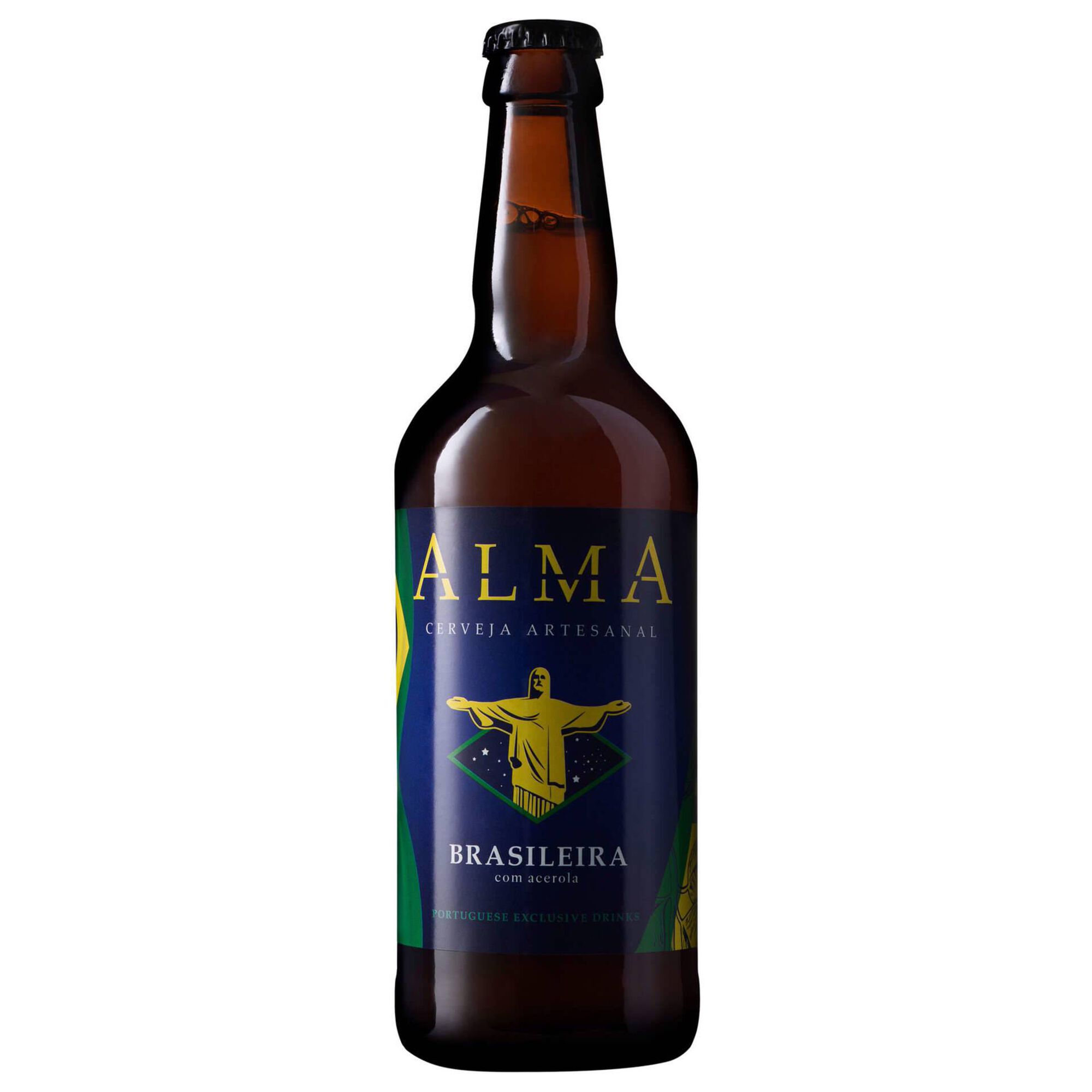 Cerveja com Álcool Alma Brasileira Garrafa Cerveja com Álcool Alma Brasileira Garrafa