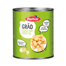 Grão de Bico Cozido sem Glúten