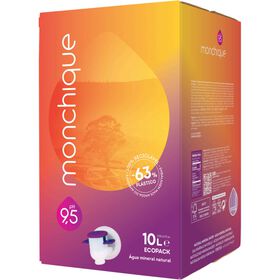 Água Sem Gás Alcalina Ph 9,5 Eco Pack Monchique 10 L