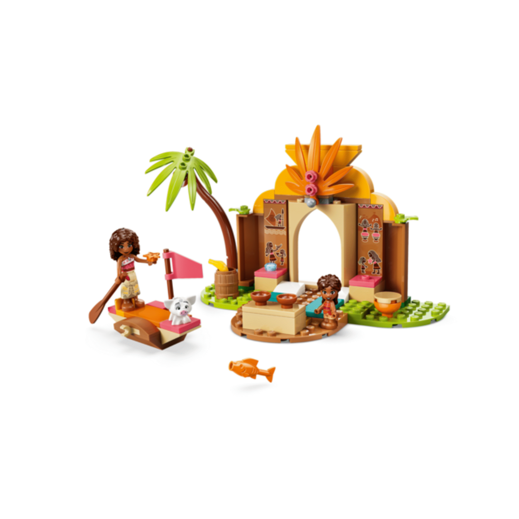LEGO Disney - Casa da Aldeia e Barco - 43282