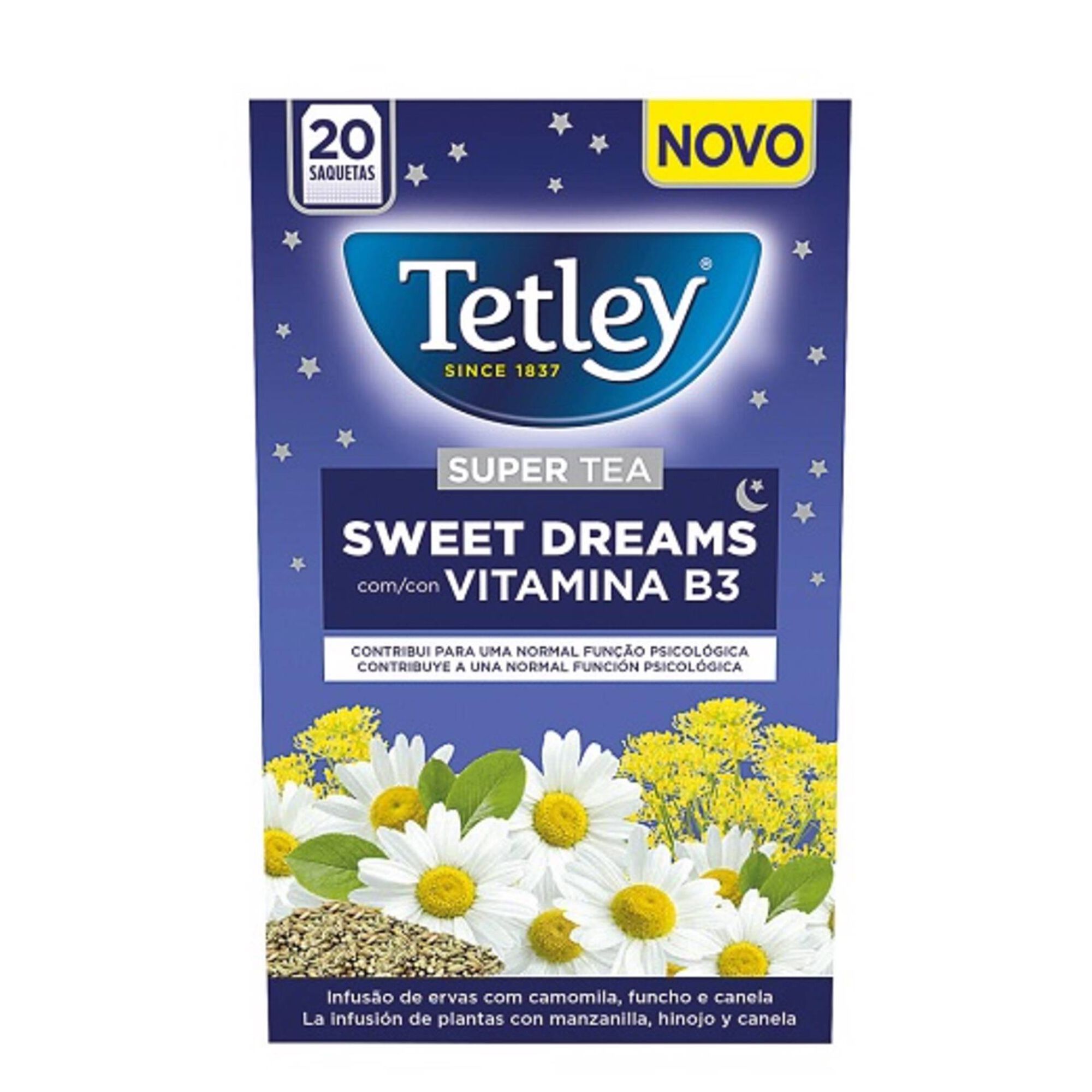 Infusão Camomila, Funcho e Canela Sweet Dreams Saquetas