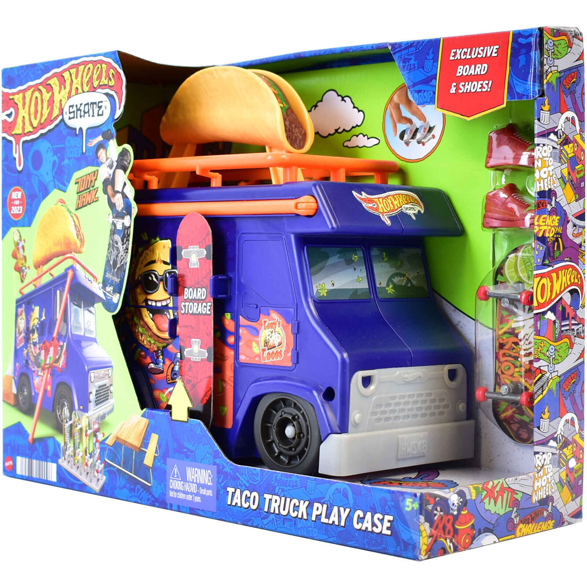 Skate Taco Truck Playset