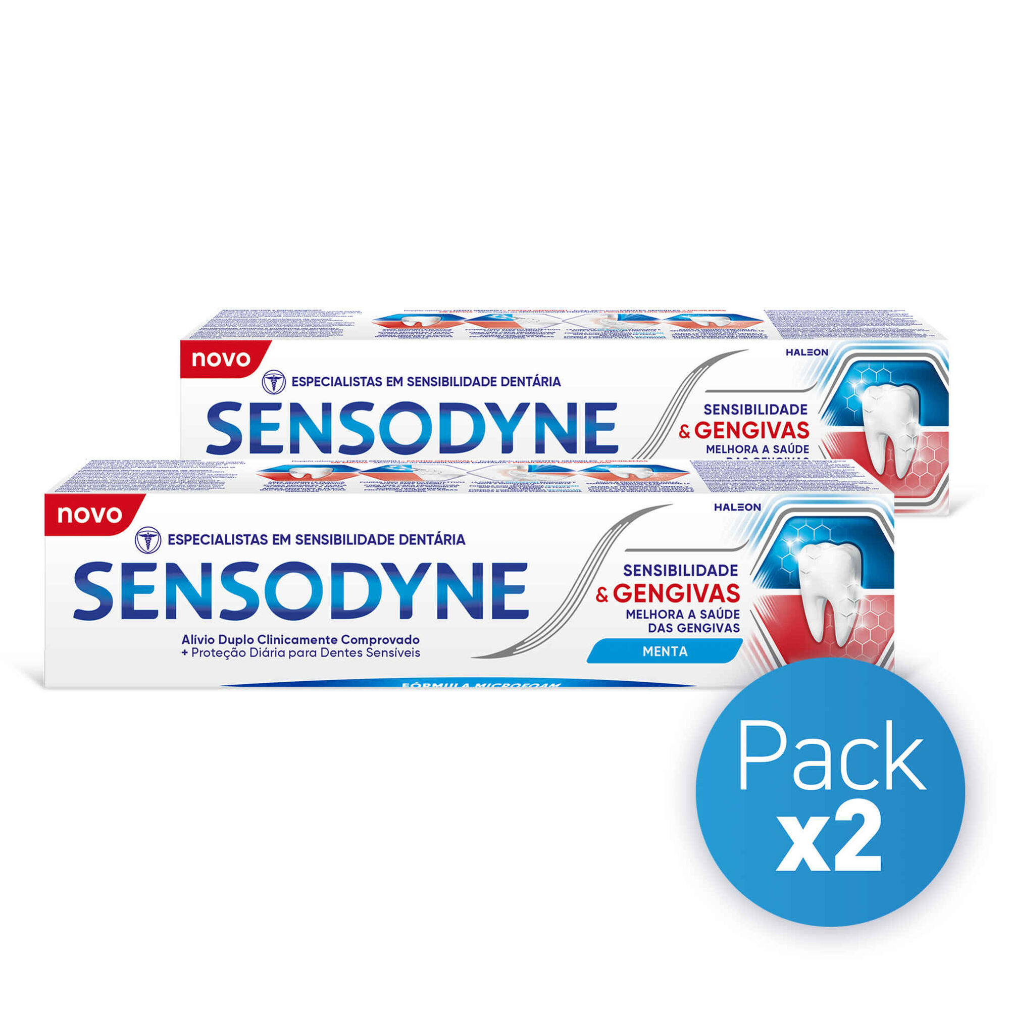 Pasta de Dentes Sensibilidade e Gengivas