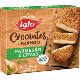 Crocantes de Frango Parmes&atilde;o e Ervas Iglo