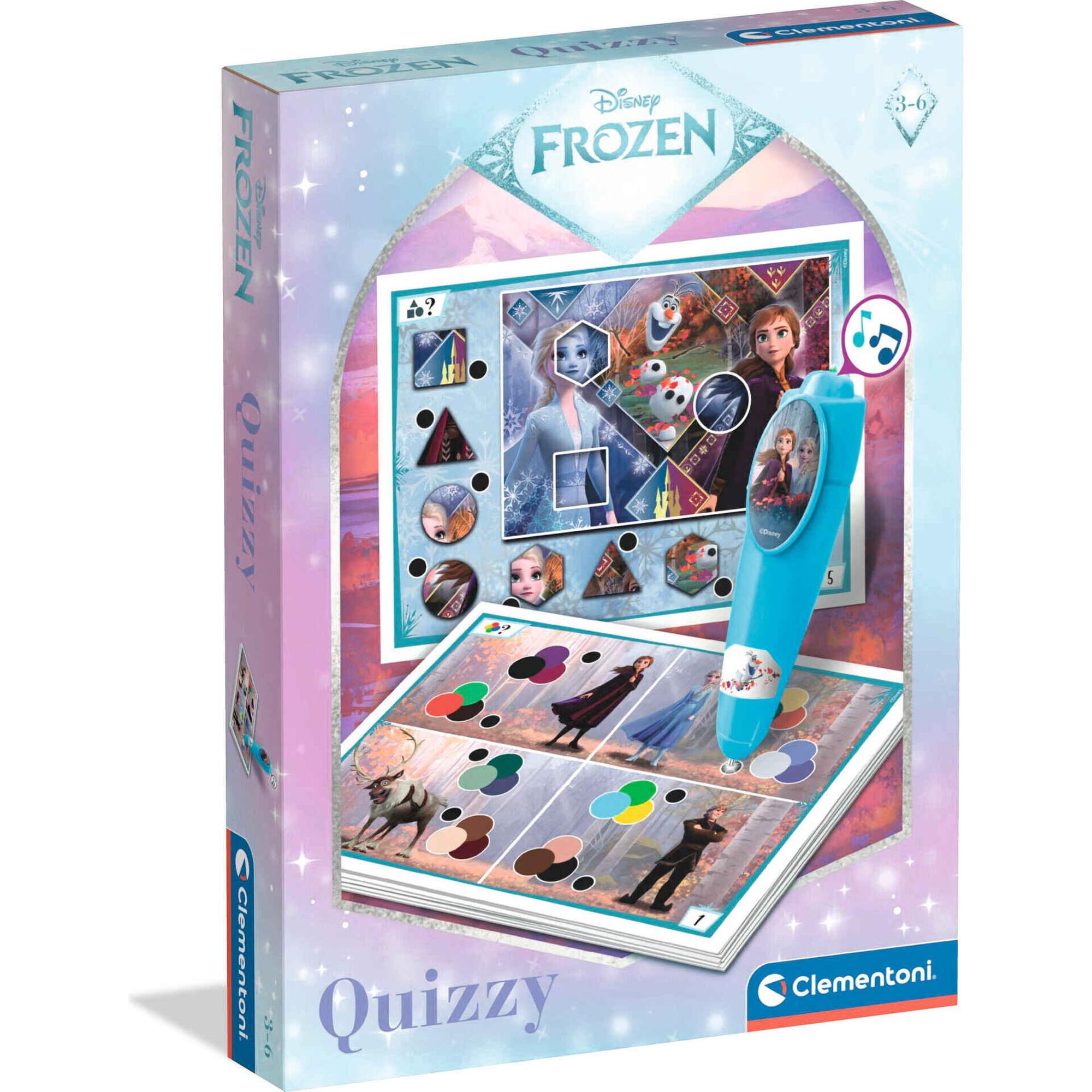 Clementoni - Jogo Quizzy Frozen