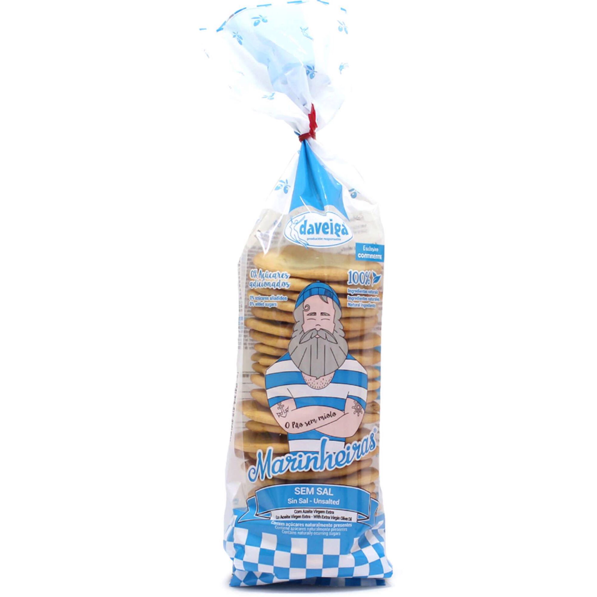 Bolachas Marinheiras sem Sal