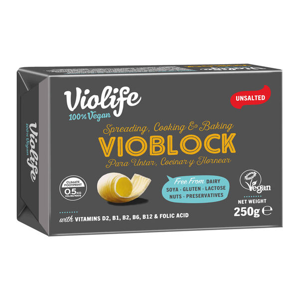 Creme Vegetal para Barrar sem Sal Vioblock Violife