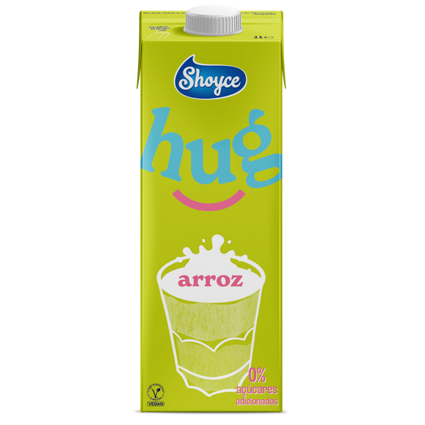 Bebida Vegetal de Arroz 0% Shoyce Hug