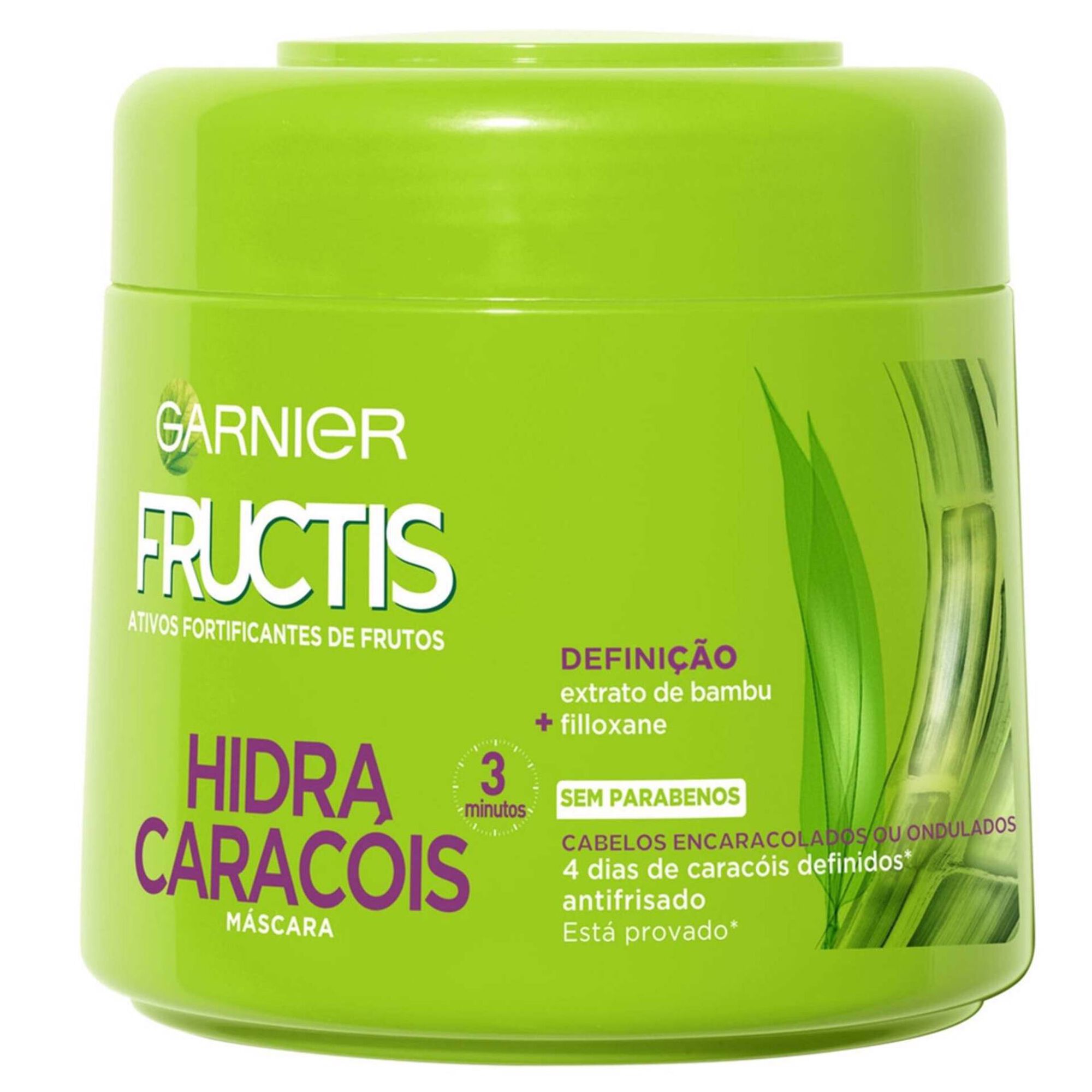 Máscara Cabelo Fructis Hidra Caracóis Máscara Cabelo Fructis Hidra Caracóis