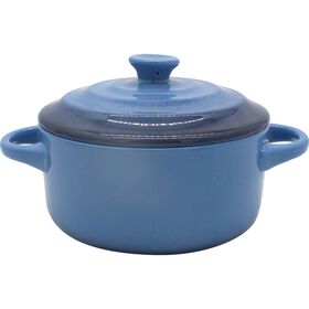 Mini Ca&ccedil;arola para Forno 13,8cm Azul