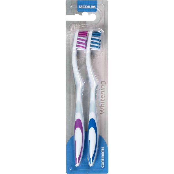 Escova de Dentes Whitening Medium Continente