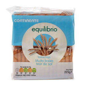 Tostas Baixo Teor de Sal