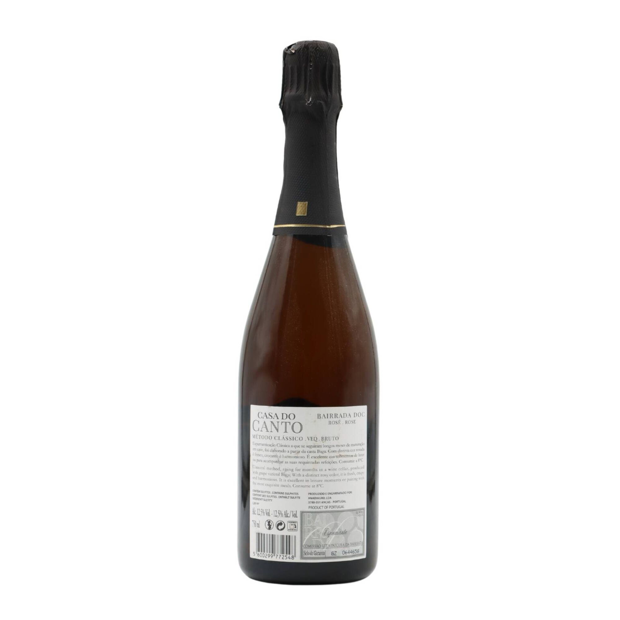 Casa do Canto Ros&eacute; Bruto Espumante Bairrada