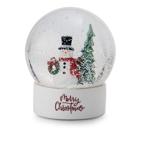 Globo Boneco de Neve 11cm Branco