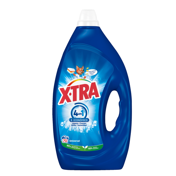 Detergente Máquina Roupa Líquido Universal Gel Xtra