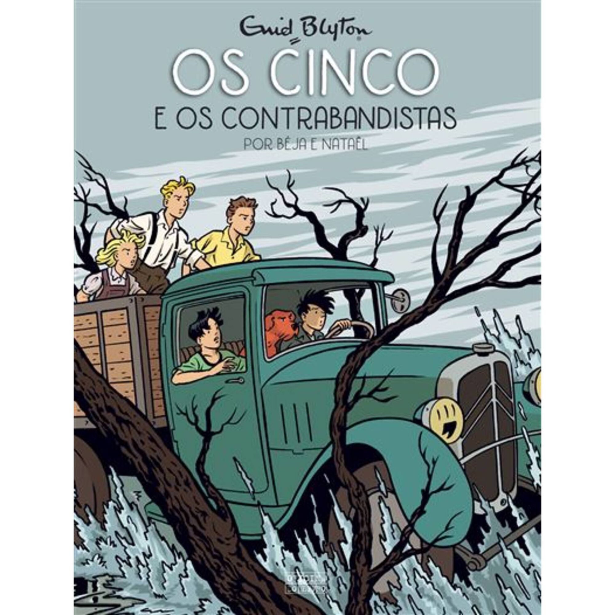 Os Cinco e os Contrabandistas - Banda Desenhada Nº4 Os Cinco e os Contrabandistas - Banda Desenhada Nº4