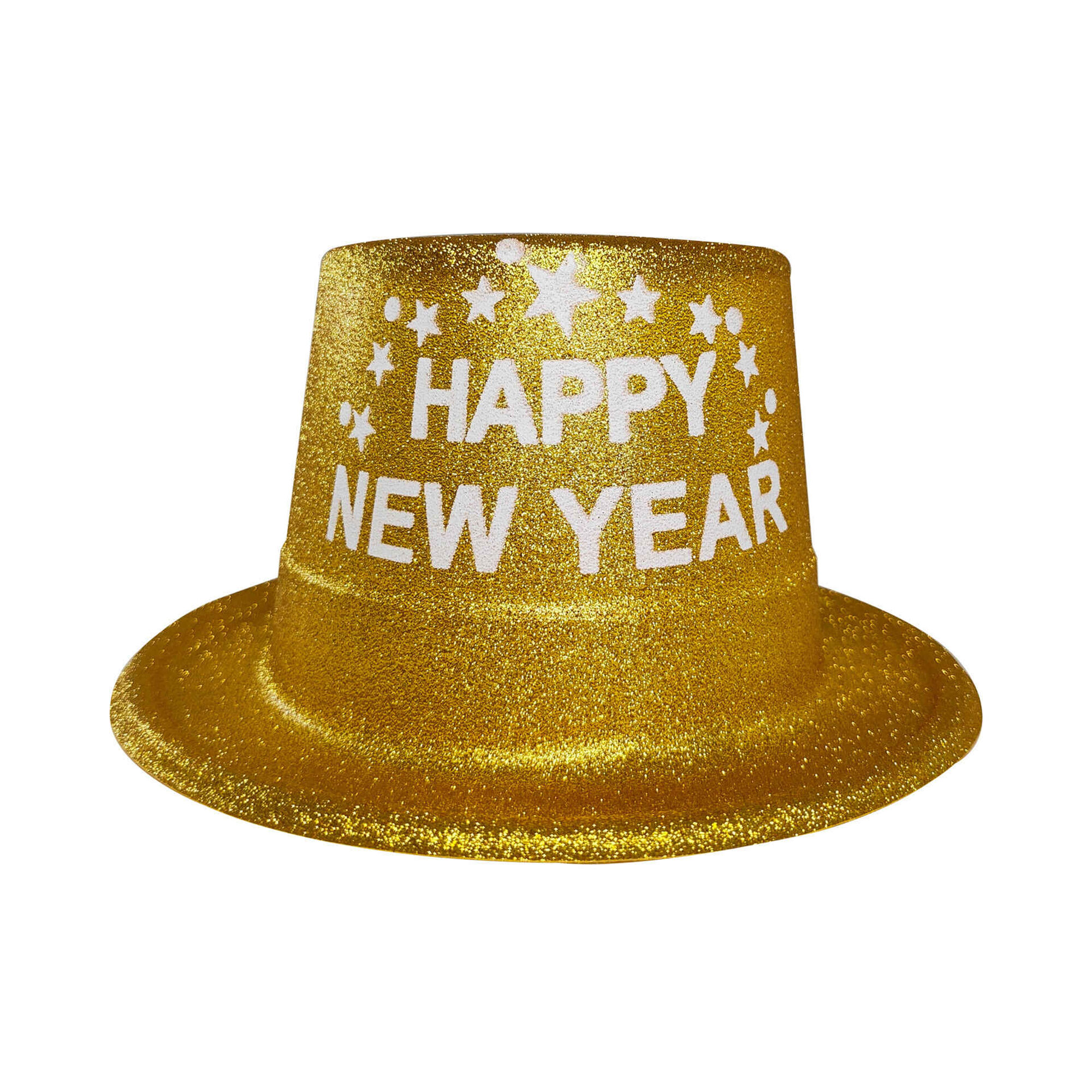 Chap&eacute;u Glitter Happy New Year (v&aacute;rios modelos)