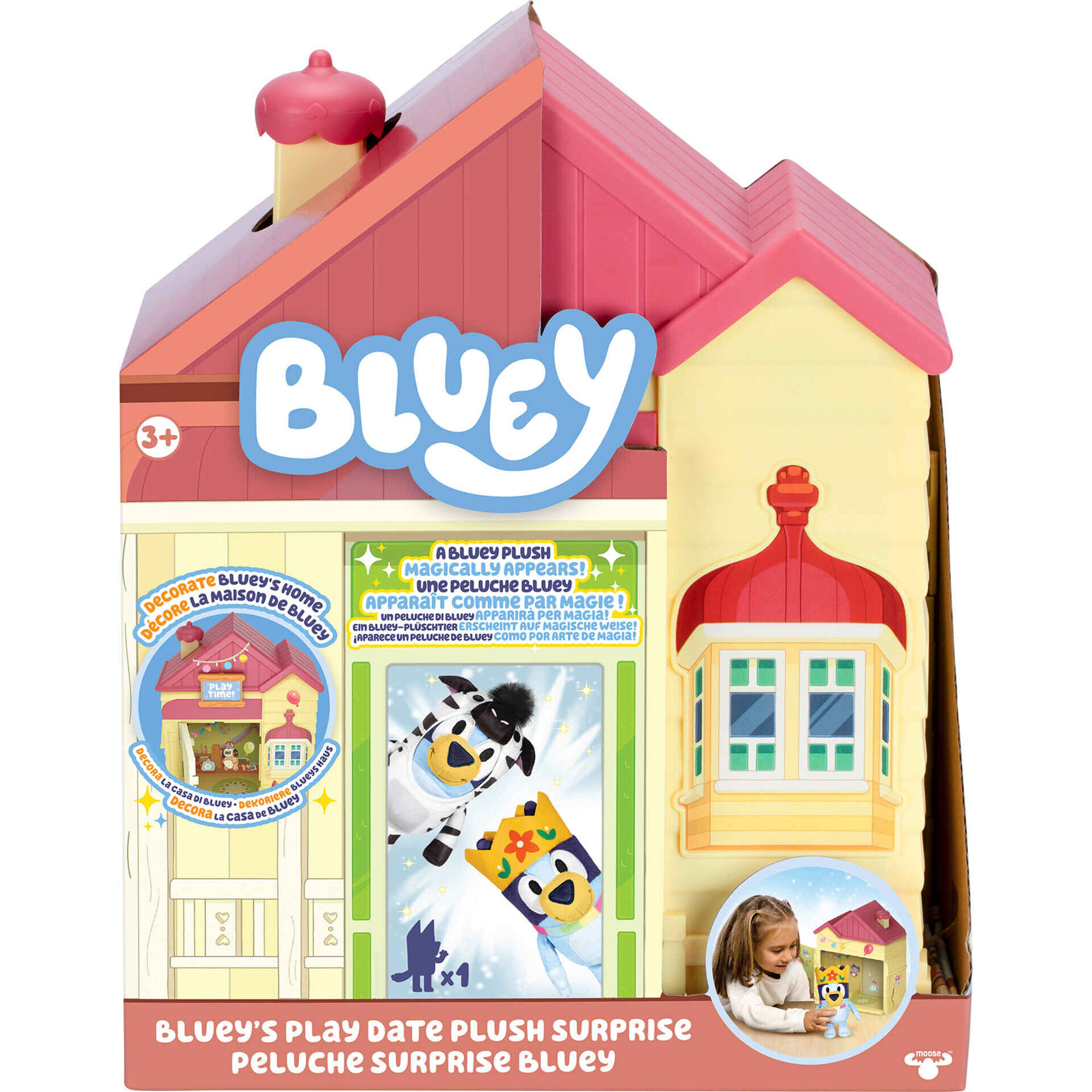 Casa e Peluche Bluey