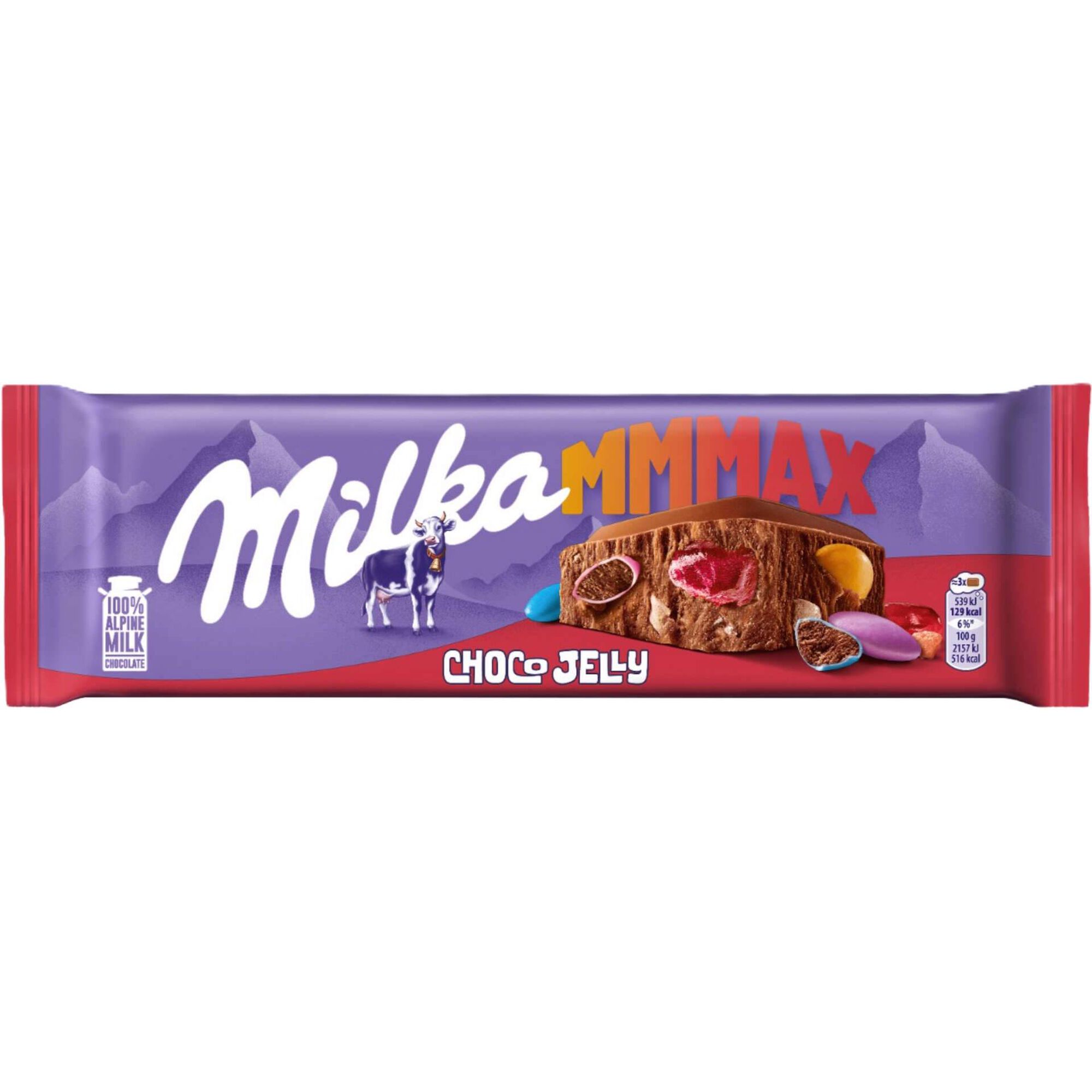 Tablete de Chocolate com Drageias Milka