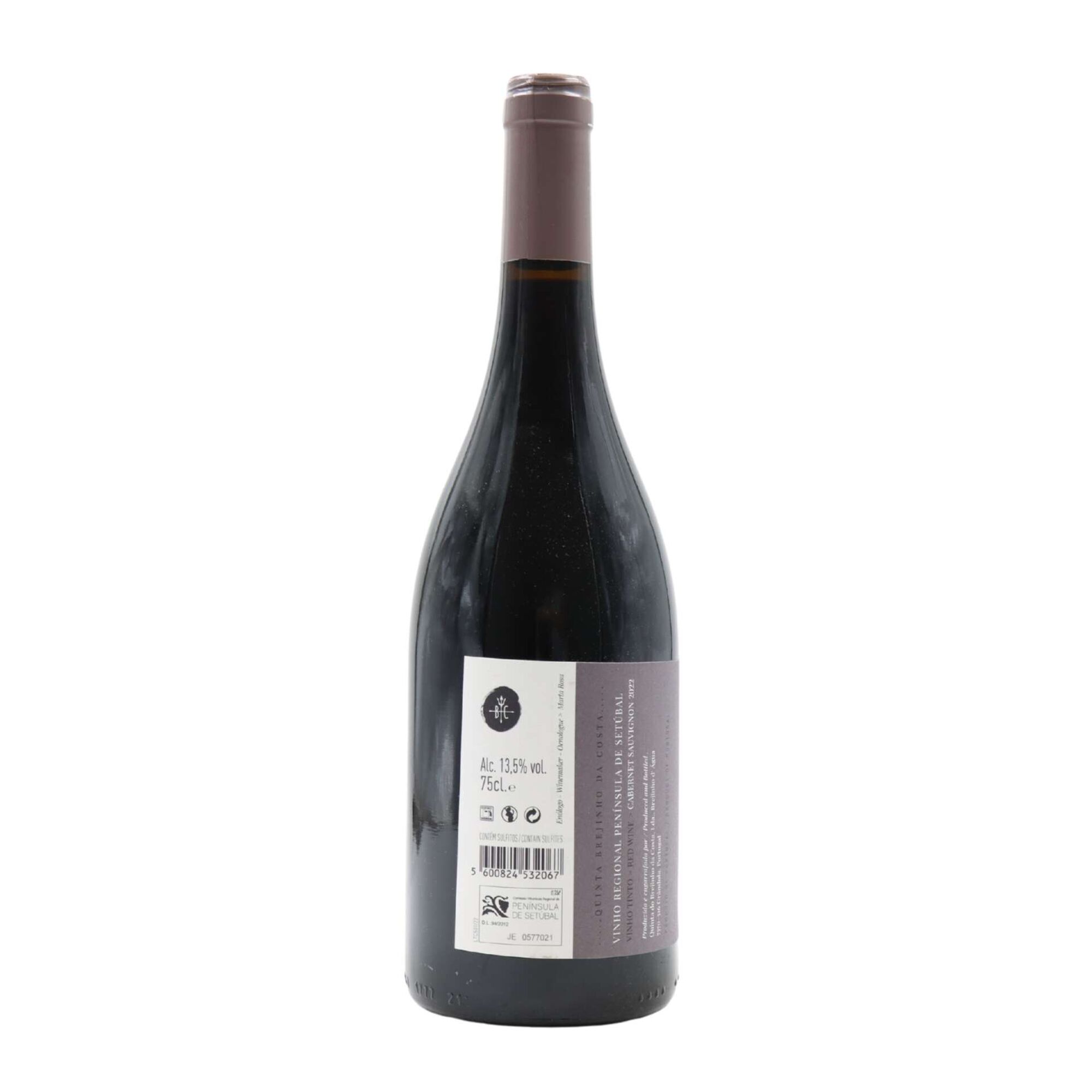 Brejinho Da Costa Cabernet Sauvignon Pen&iacute;nsula De Set&uacute;bal Vinho Tinto