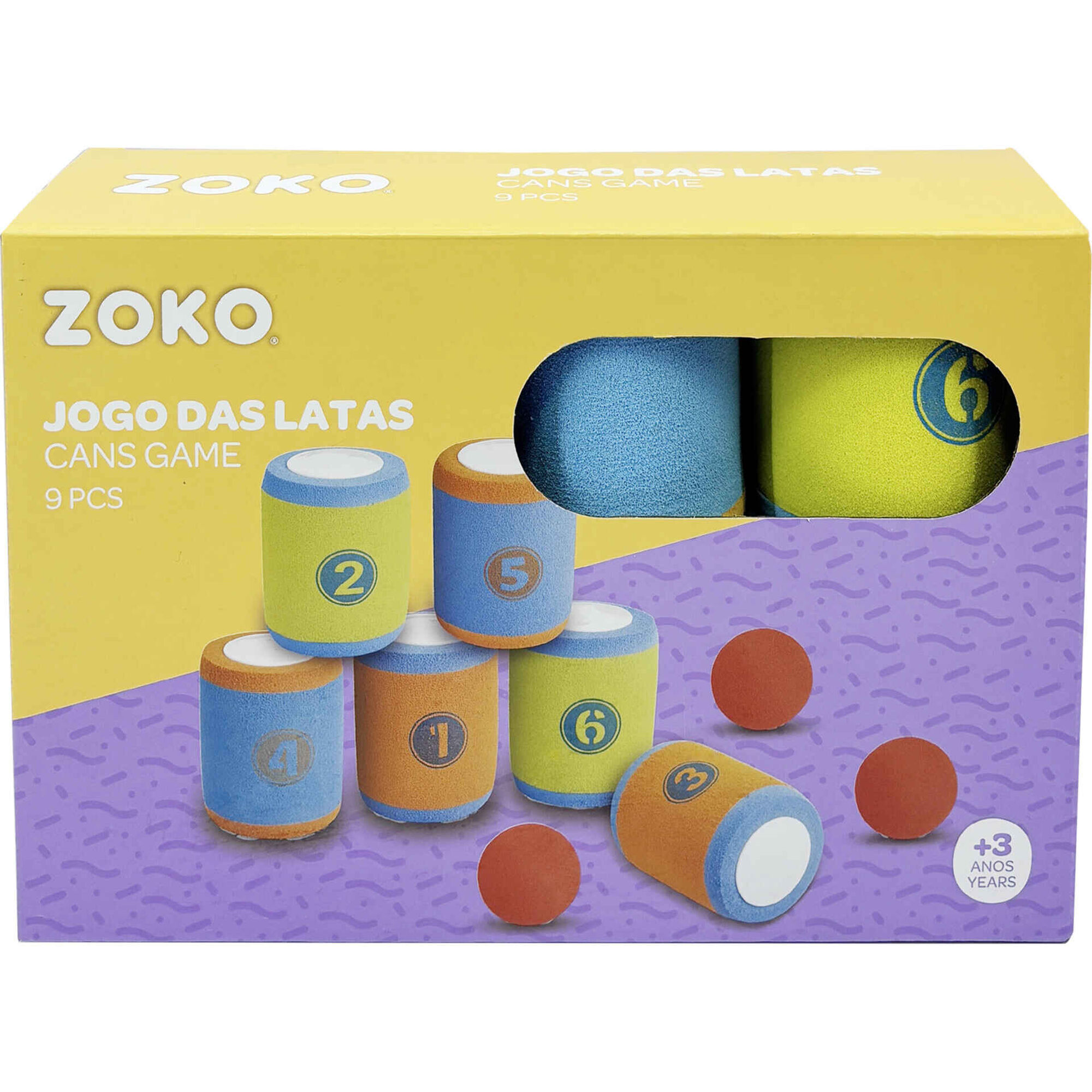 Zoko - Jogo das Latas 9 Pe&ccedil;as