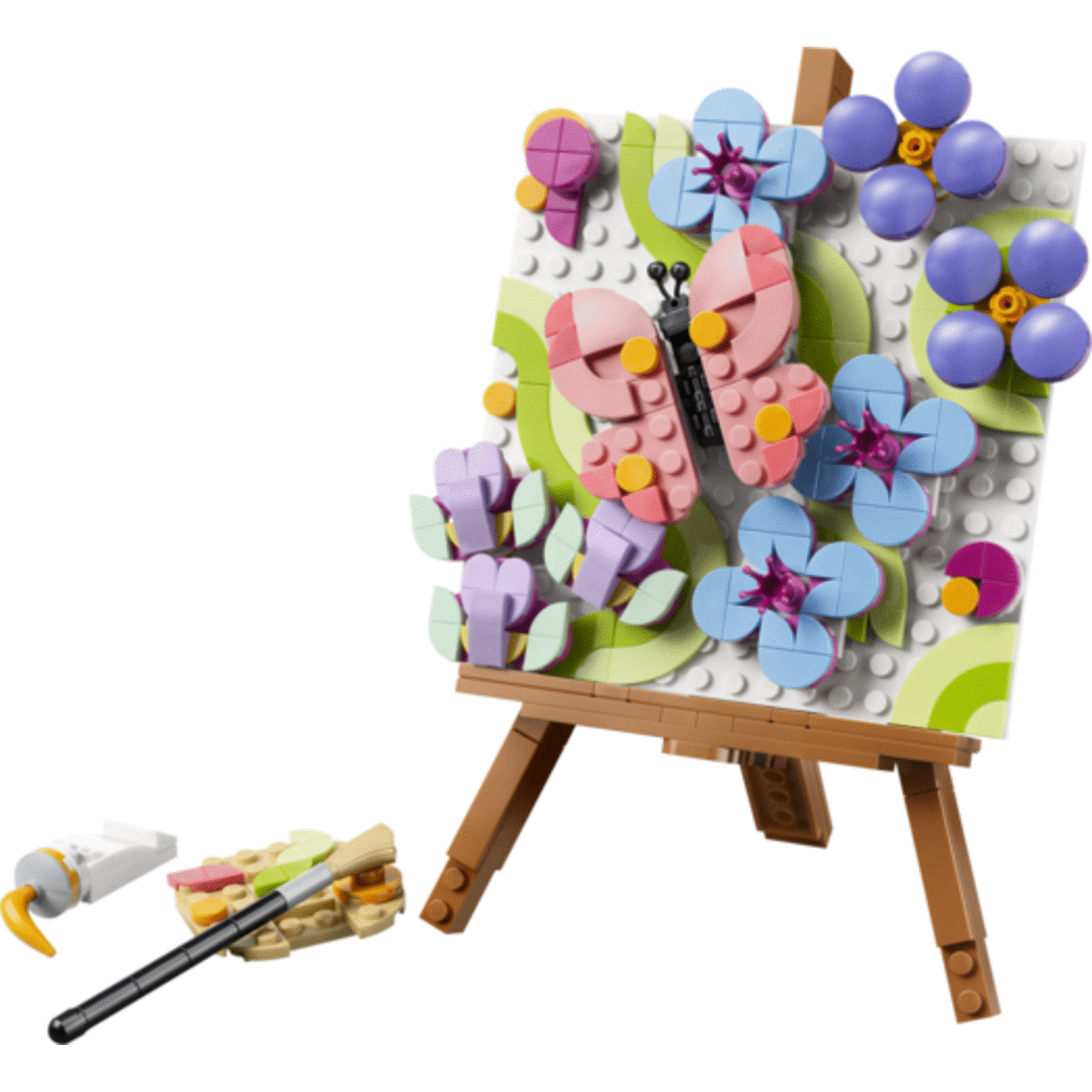 LEGO - Quadro de Decora&ccedil;&atilde;o com Arte Floral - 31390