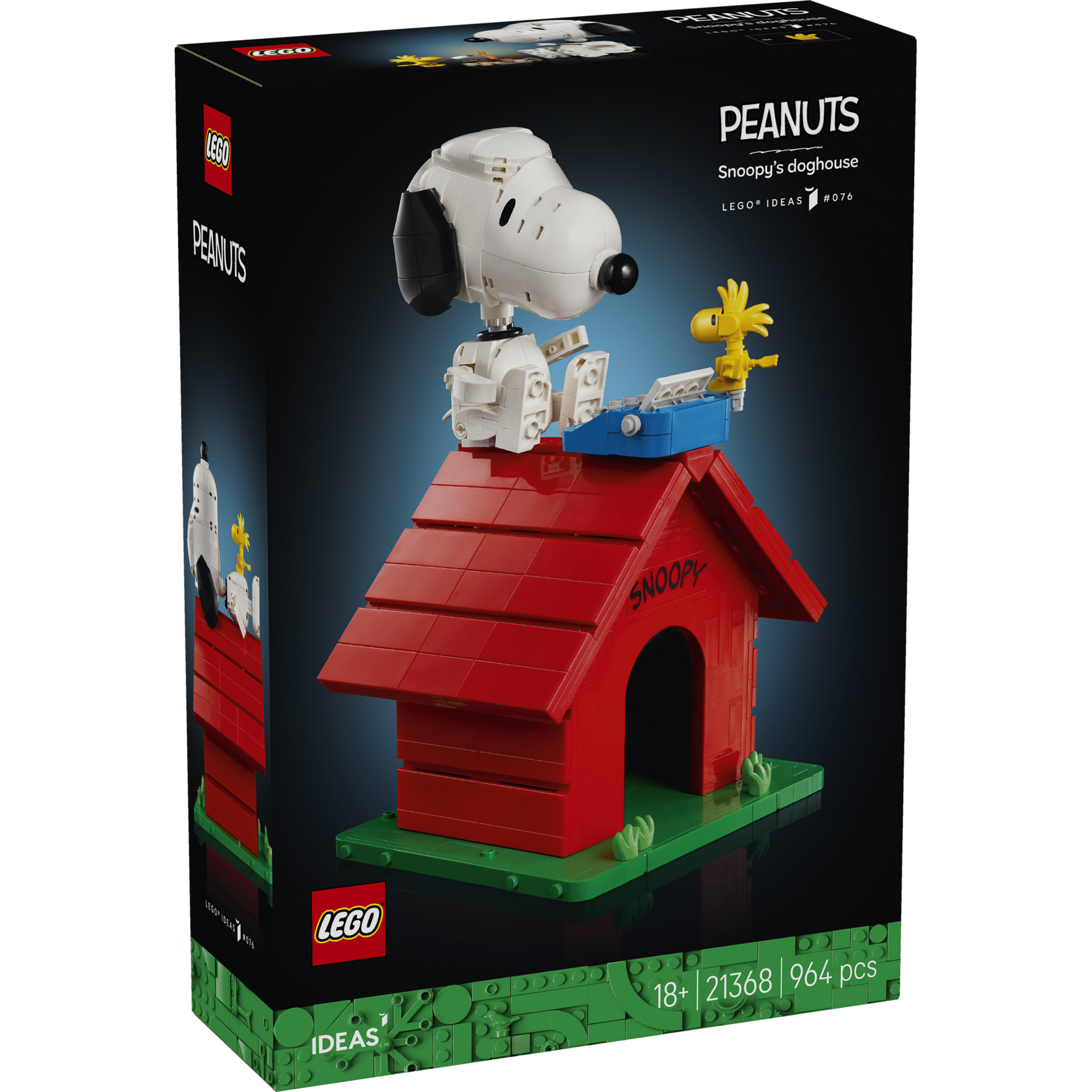 LEGO Ideas - Peanuts: Casota do Snoopy - 21368