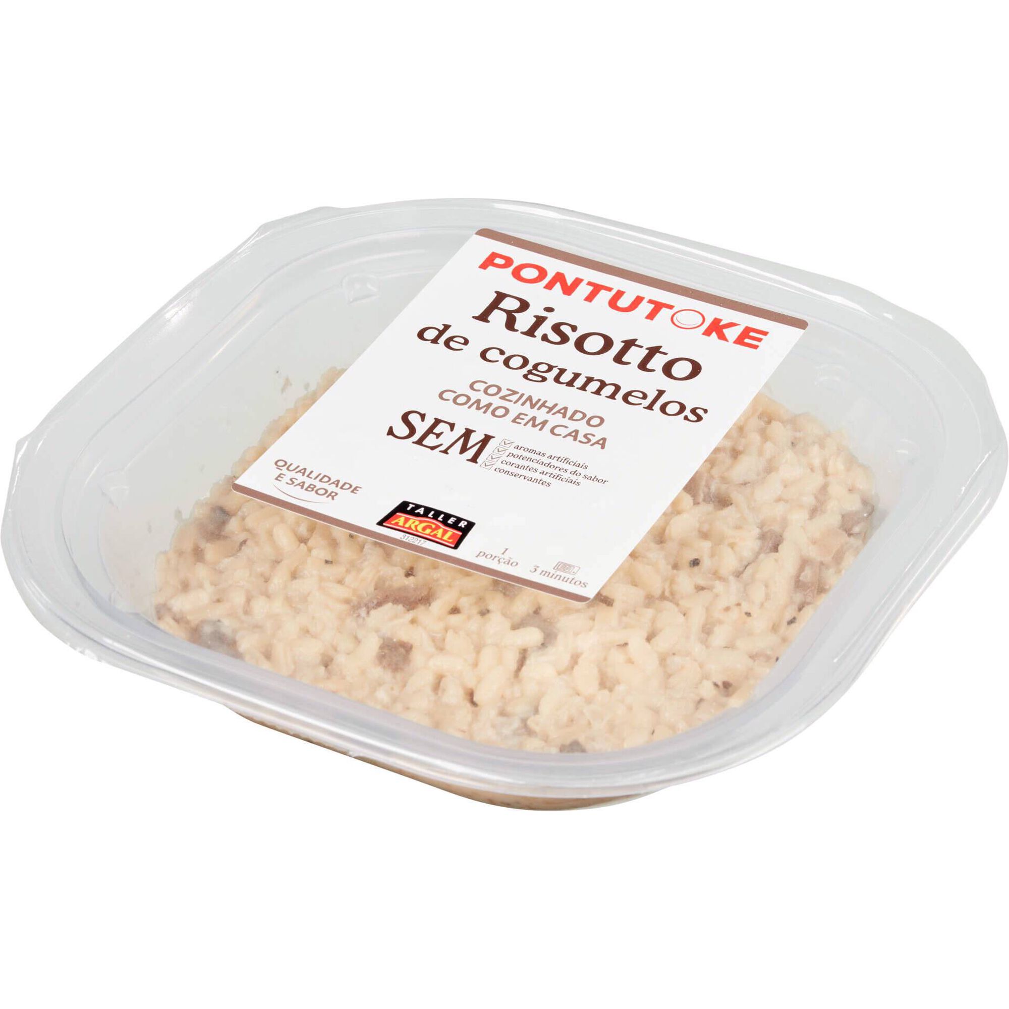 Risotto de Cogumelos Argarl