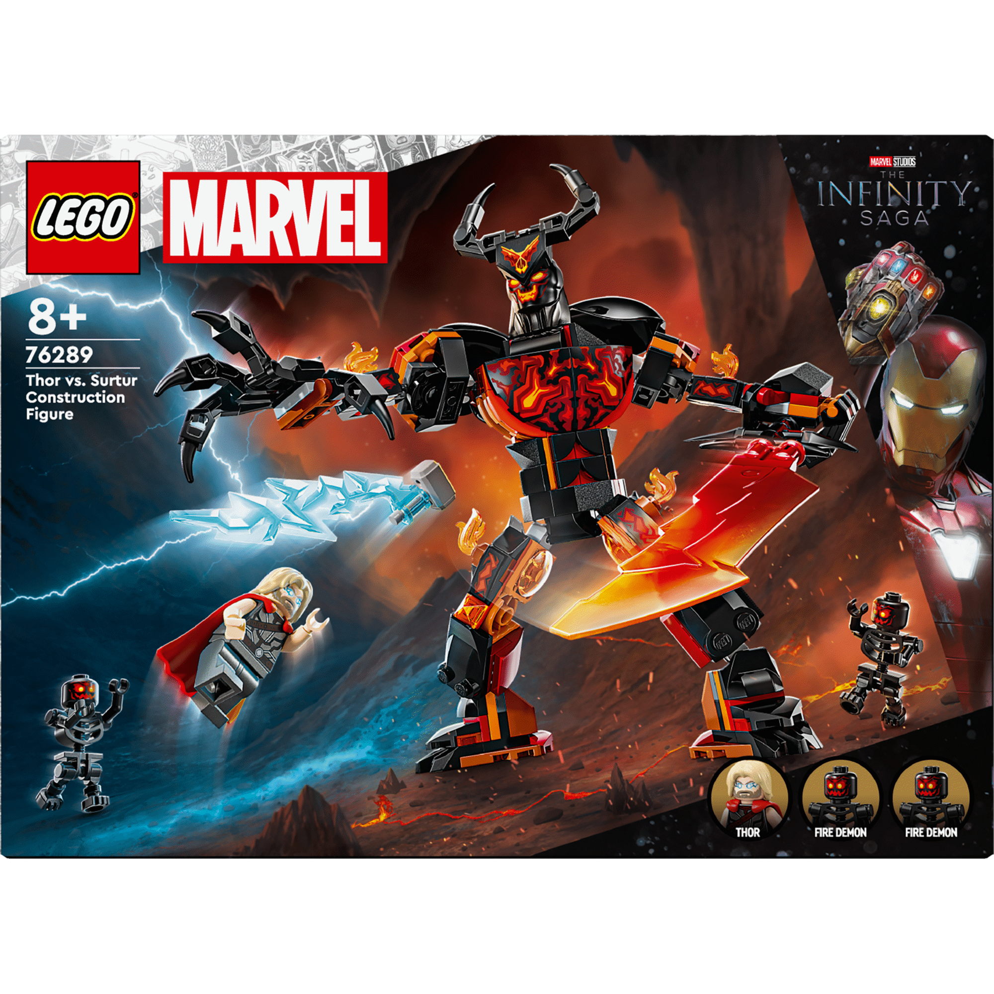 Thor vs. Figura de Construção de Surtur - 76289