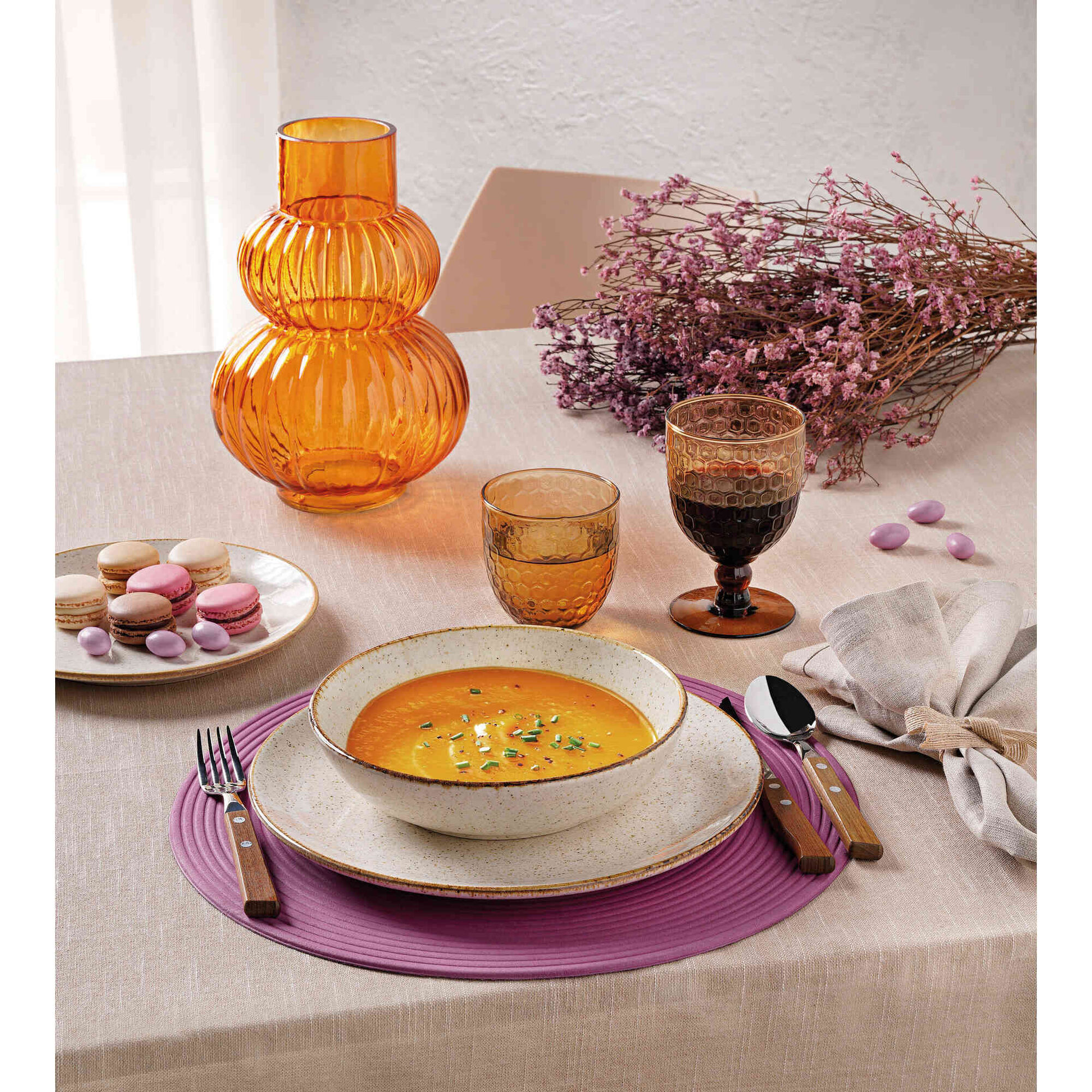 Prato Sobremesa 21,5cm Bege Estremoz